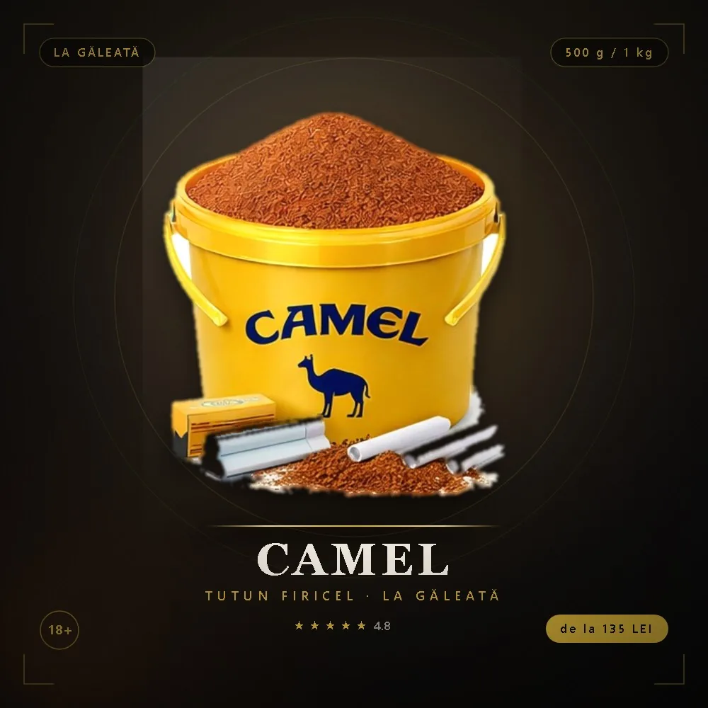 Tutun firicel Camel la galeata