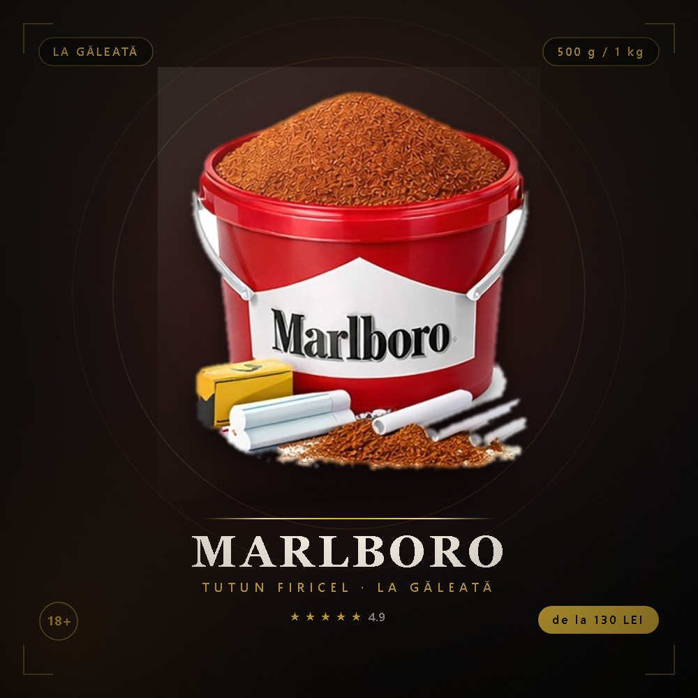 Tutun firicel Marlboro la galeată