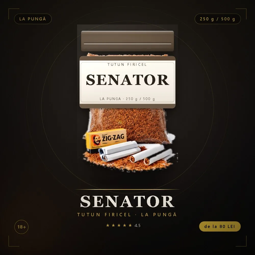 Tutun firicel Senator la punga